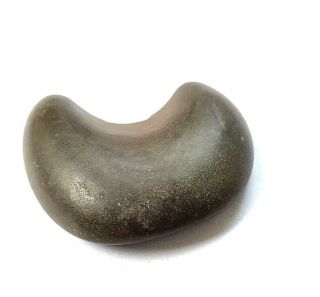suiseki stone bonsai thai mekong river khong naga stone gems moon shape 28 g 3