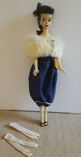 Vintage Ponytail Barbie 3 With Gay Parisienne Outfit