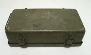 WW2 U.  S.  Army Jeep First Aid Kit 12 Unit Motor Vehicle 8