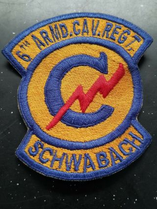 Wwii 50s 60s Us Army Constabulary Berlin Patch German Theater Made
