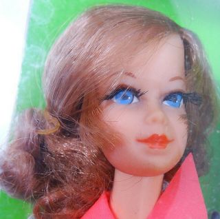 Ultra Rare Vintage Titian Redhead Stacey Face Talker Talking Barbie Doll Nrfb