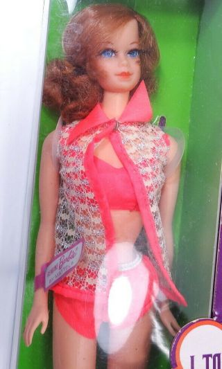 ULTRA RARE Vintage Titian Redhead STACEY FACE Talker Talking BARBIE Doll NRFB 2