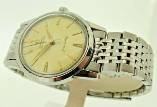 Vintage 1960 Mens Omega Seamaster Automatic Watch 14704 4 SC cal 591 Tropical 3