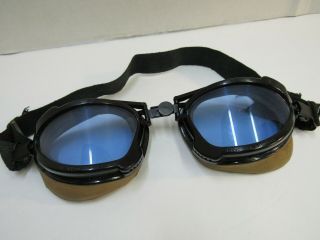 Early Ww2 Us Army Usn Pilot Aviator Flight Goggles Private Purchase
