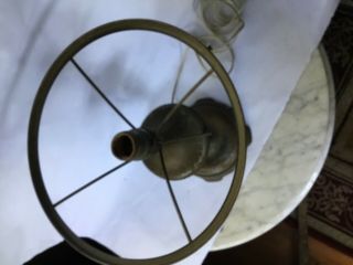 Antique E.  M.  Co.  Table lamp base 699 4