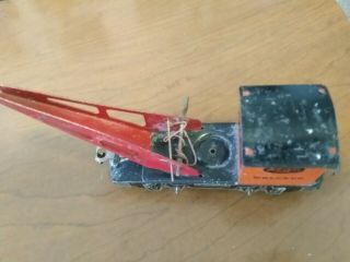 Vintage Tin Toy Marx Train YORK CENTRAL LINES WRECKER Tin Toy Fast Ship 4