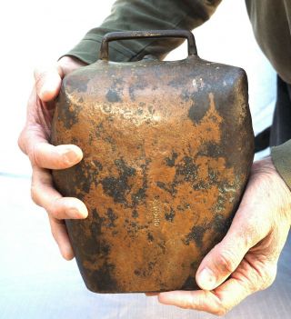 Colossal Antique A Ormond Colonial Australian Condamine Bullock Cow Bell Cowbell