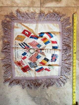 Ww I Identified Us Soldier Souvenir Pillow Cover