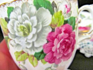 ROYAL ALBERT tea cup and saucer EVENING RHAPSODY teacup floral pattern 7