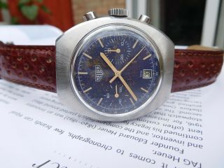 Vintage Heuer Chronograph Watch