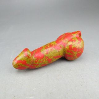 Chinese jade,  collectibles,  hand - carved,  jade,  Hongshan culture,  penis,  pendant E9251 2