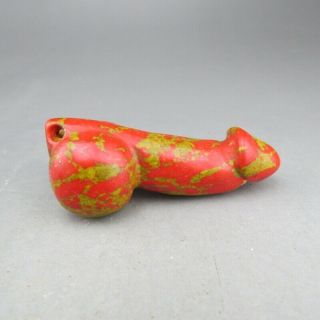 Chinese jade,  collectibles,  hand - carved,  jade,  Hongshan culture,  penis,  pendant E9251 4