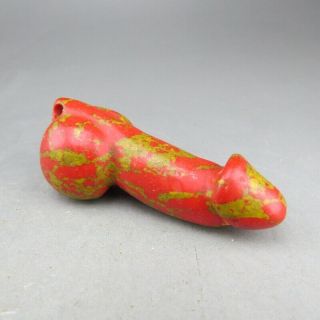 Chinese jade,  collectibles,  hand - carved,  jade,  Hongshan culture,  penis,  pendant E9251 5