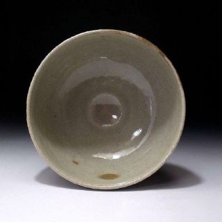 XA8: Vintage Japanese Pottery Tea Bowl,  Arita ware with Signed wooden box 6