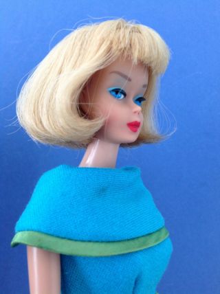 Vintage Blonde Long Hair American Girl Barbie.  Fabulous 5