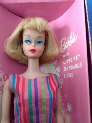 Vintage Blonde Long Hair American Girl Barbie.  Fabulous 8