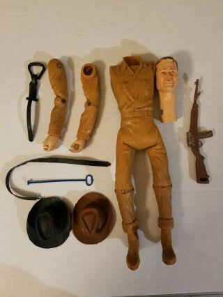 Vintage Marx Figure Johnny West Best Of The West W/accessories
