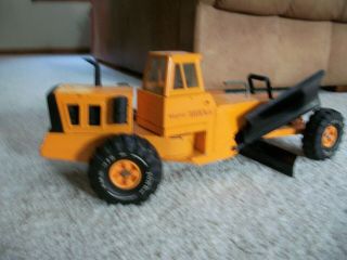 tonka mighty grader in good shape complete i think first year 4