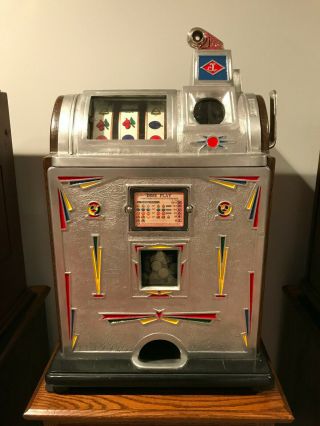 1931 Jennings Victoria Model B Antique Mechanical Dime Slot Machine