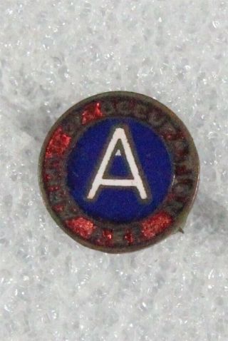 Wwi Era Home Front - Aef Army Of Occupation Lapel Pin (3rd Army)
