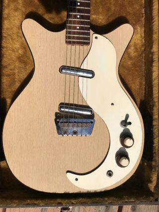 1959 Danelectro Dc 59 Vintage Electric Guitar Cream