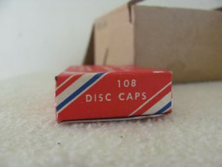 10 Boxes of KILGORE No.  108 DICS MAMMOTH CAP 4