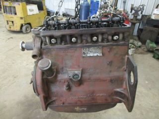 Continental Z129 Running Long Block Engine Ferguson To 30 Antique Tractor