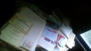 Large Cache Of Wwii Letters Magazines Receipts Post Cards Manuals Photos Passes
