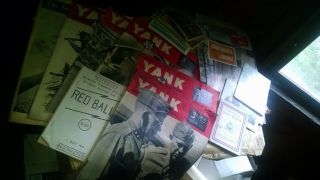 Large Cache of WWII Letters Magazines Receipts Post Cards Manuals Photos Passes 4