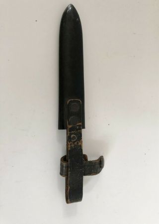 WW2 Era German Boot Dagger Knife Scabbard Only 2