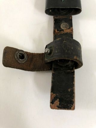 WW2 Era German Boot Dagger Knife Scabbard Only 3