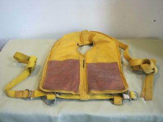 Vintage 1945 Manufacture,  Mae West B - 5 Preserver,  Pneumatic Life Vest