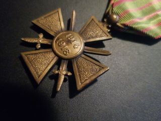 WW1 1914 - 1918 Croix De Guerre Military Medal - - SEE OUR WW1 STORE/ 4