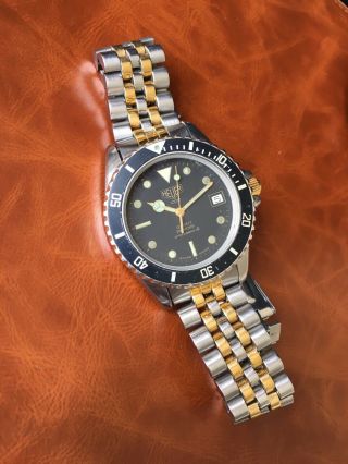 Rare Vintage (pre Tag) Heuer 1000 Professional Diver 