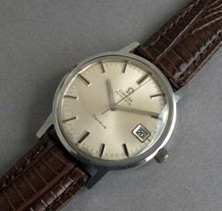 Omega Geneve Gents Vintage Automatic Calendar Watch 1969