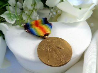 Antique Us Medal Badge Pin - The Great War For Civilization Wwi Military