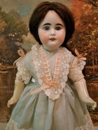 Antique 14 1/2 " Rare Sonneburg Doll For French Market