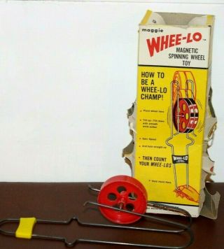 Vintage The Magnetic Walking Wheel 1950 