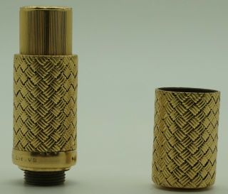 Van Cleef & Arpels VCA 1940s 18k Solid Gold Perfume Holder 49.  3 gram 5