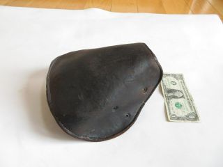 Vintage U.  S.  Military Horse Saddle Stirrup Cover Leather Antique Cavalry 3