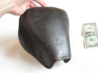 Vintage U.  S.  Military Horse Saddle Stirrup Cover Leather Antique Cavalry 8