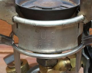 Prentiss - Wabers M - 1942 Field Stove WWII Coleman Case 7