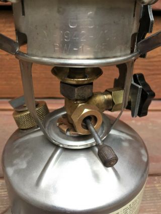 Prentiss - Wabers M - 1942 Field Stove WWII Coleman Case 8