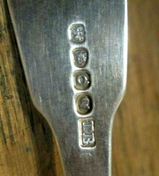 George Iii Large Silver Fork London Early 2.  6 Oz Not Scrap Bullion