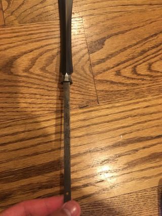 Antique japanese spear yari 2
