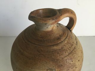 Antiq Rustic Alsace Provence Country French Ceramic Stoneware Jug Salt Glaze 8 