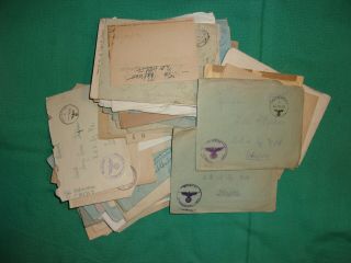 Ww2 German Feldpost Letters Over 100 (b)