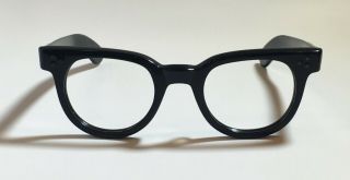 Vintage Tart Optical FDR Eyeglasses Black NOS 3