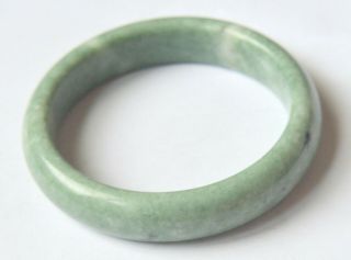 Antique Chinese Art Very Old Antique Green Jade Jadeite Bracelet Bangle China