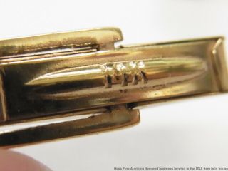 Massive 18k Gold Nugget Tiffany Co Mens Cufflinks Vintage Midcentury 37.  4 grams 8